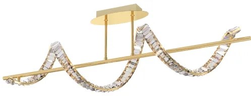 Zuma Line MX3170-1-3GT - ATHESA LED csillár rúdon, 24,5W, 2700-6000K, DO