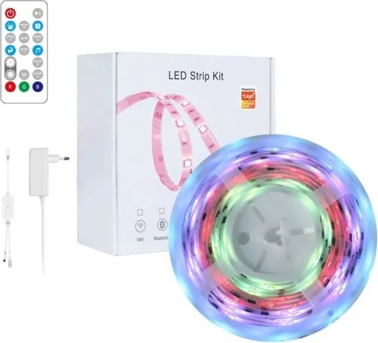Immax NEO 07791L-LED RGB Dimmelhető Szalag NEO LITE LED/18W/230V 5m IP65 Wi-FI Tuya + távirányító