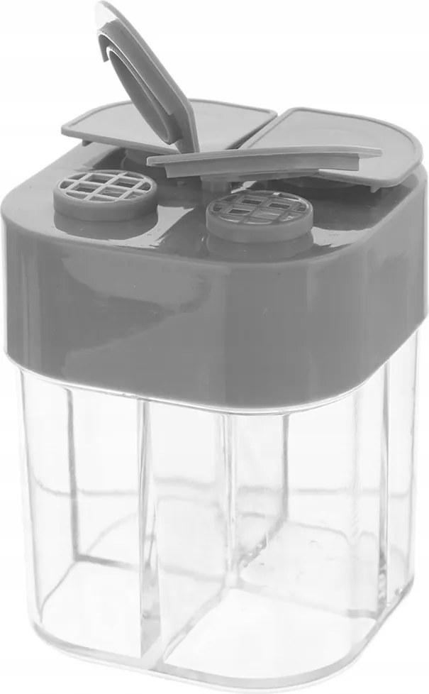 Fűszertartó Osztott 4 Rekeszes Adagoló Konyhai Rendszerező