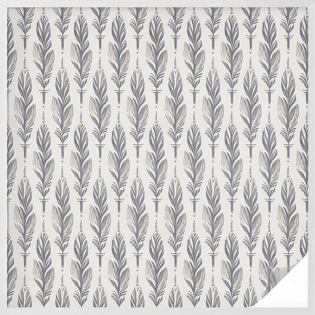 Öntapadós Ablakfólia Adatvédelem Elegáns tollak 100x100