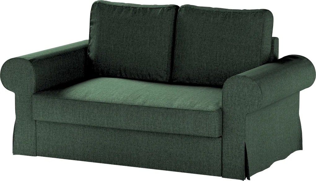 Dekoria Backabro 2 személyes összecsukható kanapé huzat Ikea zöld