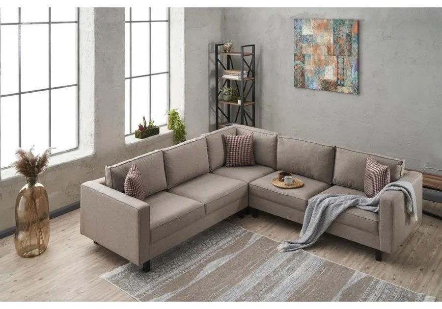 Sarokkanapé Kale Linen - Krém
