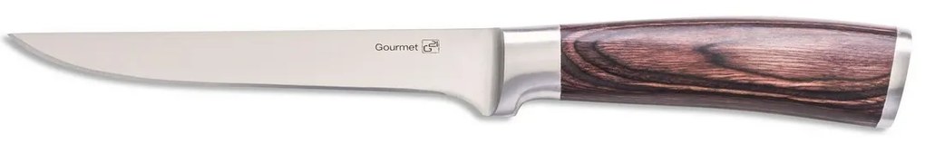 G21 Gourmet Nature késkészlet 5 db + bambusz blokk