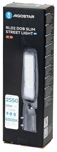 Aigostar - LED utcai lámpa SLIM LED/30W/230V 6500K IP65