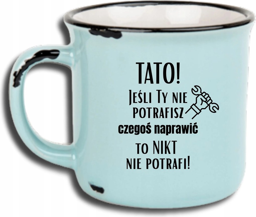 Bögre Kék Retro Vicces Ajándék Apák Napja Apa Ha Te Nem Tudsz