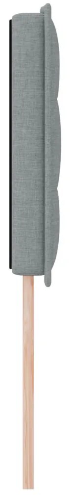Fejtámla Vonalak Design Világosszürke 160 cm Szövet