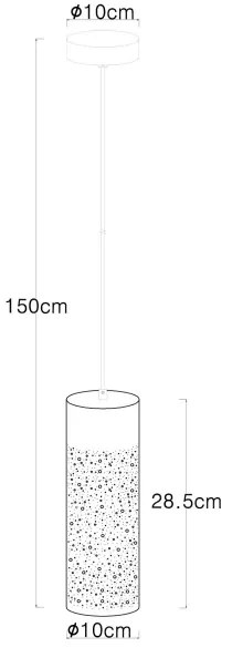 Globo 21005H - Csillár zsinóron CROCKY 1xE27/40W/230V