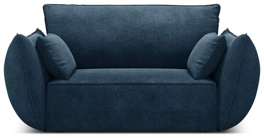 Sötétkék fotel Vanda – Mazzini Sofas