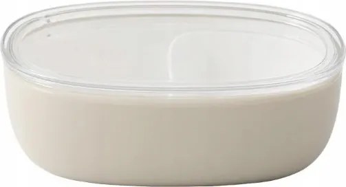 Kinto Légmentesen záródó uzsonnás doboz rekesszel Bonbo uzsonnás bowl 300ml ivory