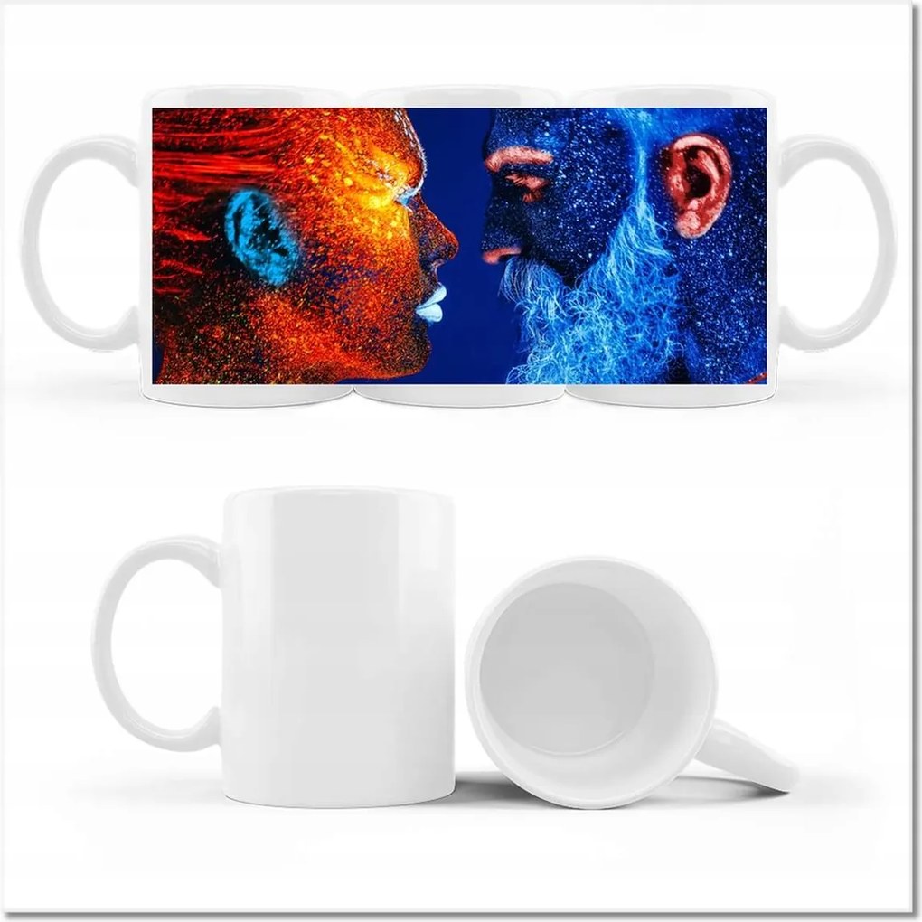 Fotó bögre Jég tekintet Szerelem