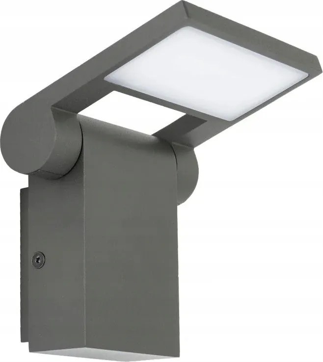 Kültéri lámpa mozgatható Led fali lámpa meleg szín sötétszürke IP54 Su-ma