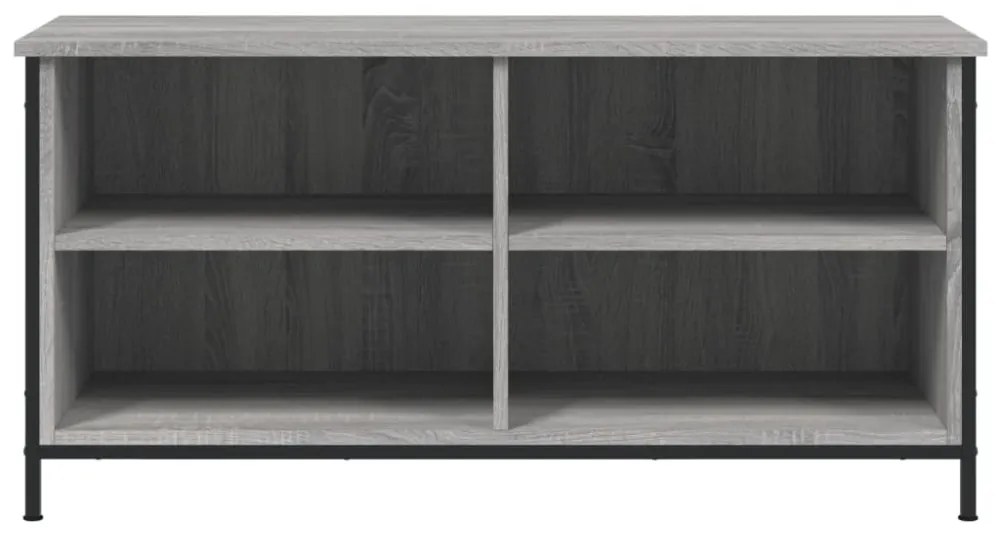 szürke sonoma színű szerelt fa TV-szekrény 100x40x50 cm