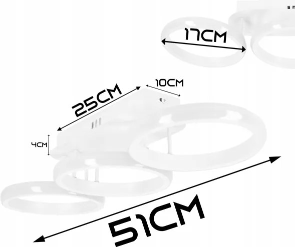 Dimmelhető LED mennyezeti lámpa LED/30W/230V 3000-6500K fehér Wi-Fi Tuya + távirányító