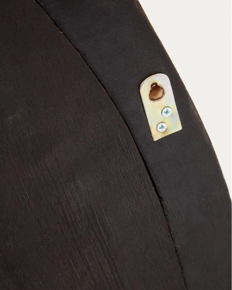 Fali tükör tömörfa kerettel 60x110 cm Magrit – Kave Home