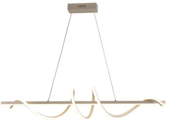 LED, fényerőszabályozható kábeles csillár LED/50W/230V 3000-6500K 100 cm + távirányítóval