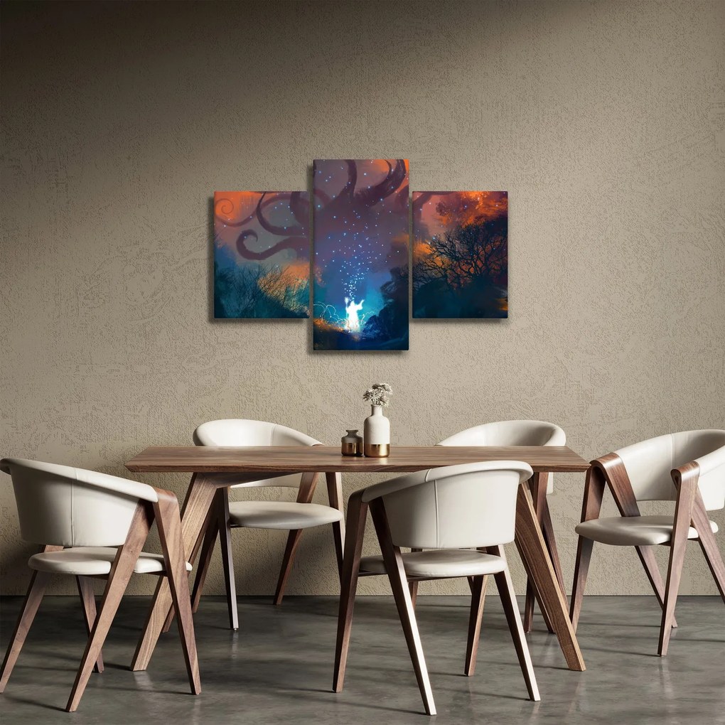 Kép - mágikus varázsló (90x60 cm)