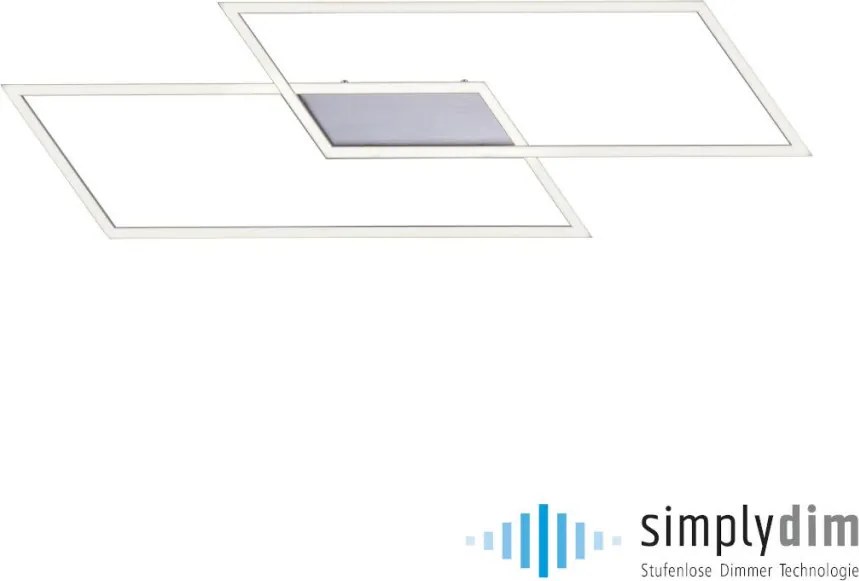 Paul Neuhaus INIGO 8193-55 Süllyesztett mennyezeti lámpa 2x15W/LED 3000K 2380LM IP20