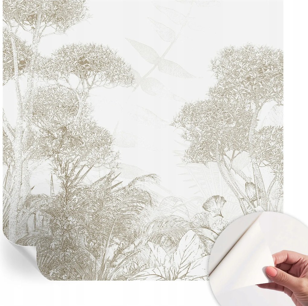 Öntapadós fotótapéta Trópusi növényzet 250x250 cm