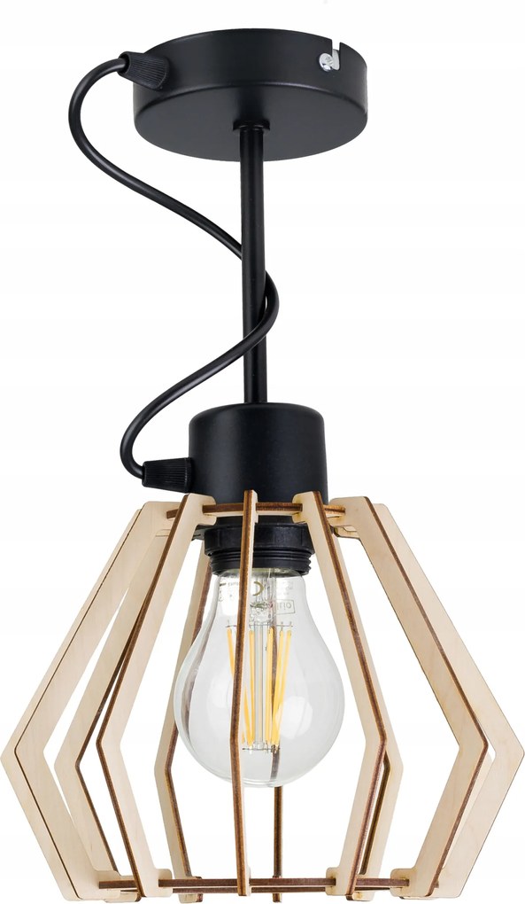 Függőlámpa fix mennyezeti csillár Loft Fa