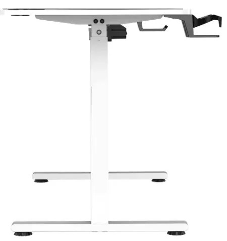 Techsend Electric Adjustable Desk, elektromos állítható magasságú íróasztal PEL1460/EL-LV1460 White