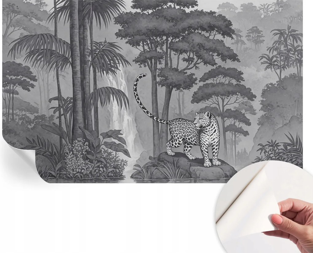 Öntapadós Dekoratív Fotótapéta Hálószobába Trópusi dzsungel 416x254