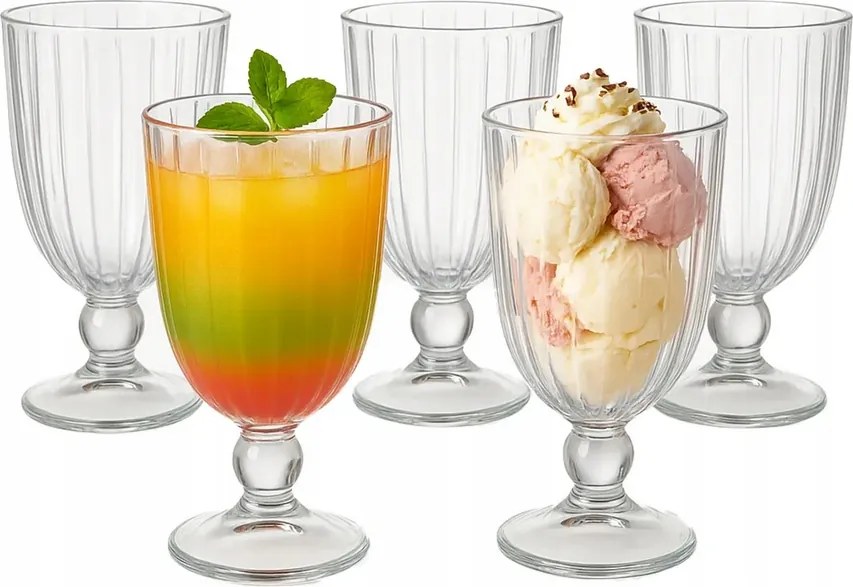 6 db-os pohár szett limonádé koktélokhoz Venus 310 ml