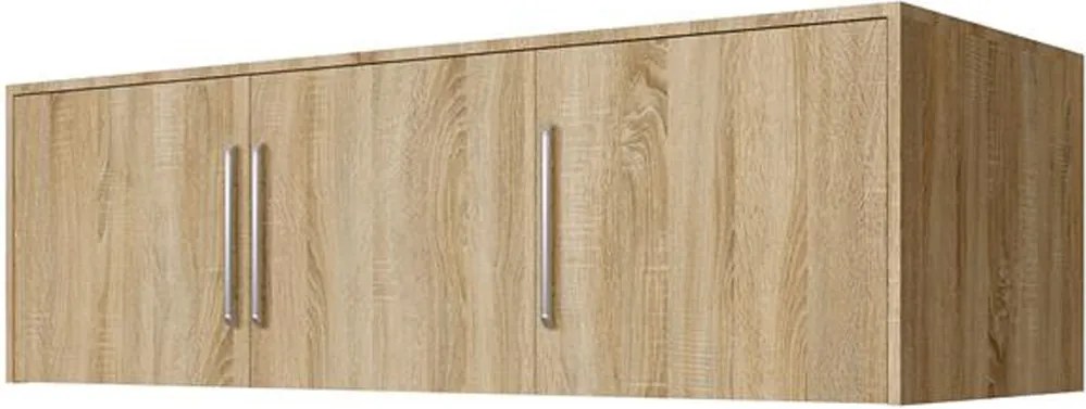 Bali ruhásszekrény felső elemmel 147 cm - sonoma tölgy