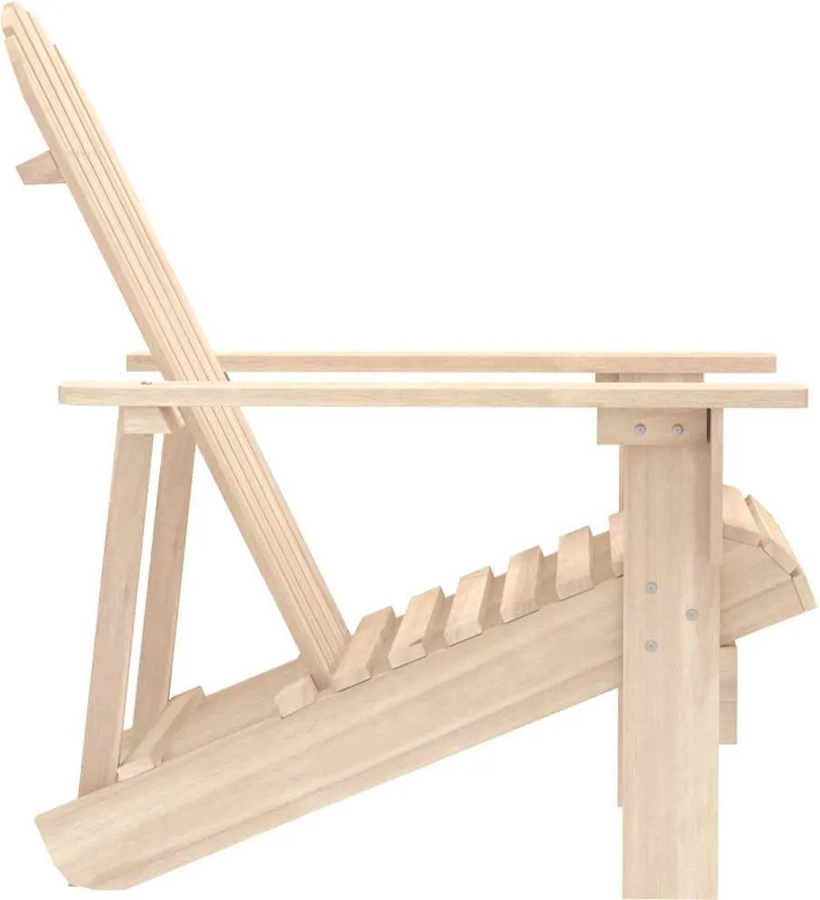 Tömör fenyőfa kerti Adirondack szék