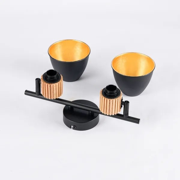 Brilagi - ODENSE spotlámpa 2xE14/10W/230V fa/fekete