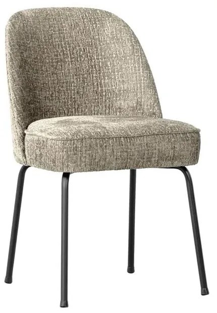 Krémszínű bársony étkezőszék szett 2 db-os Vogue – WOOOD