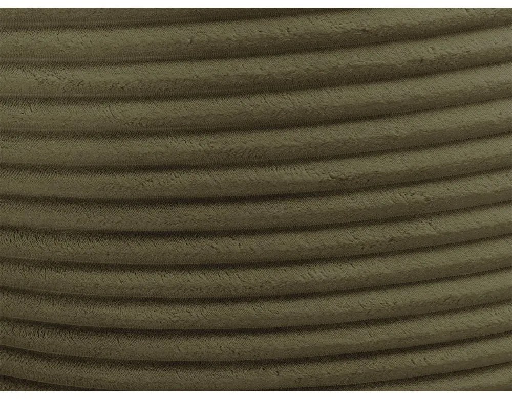 Zöld kordbársony babzsákfotel Socrate – Bobochic Paris