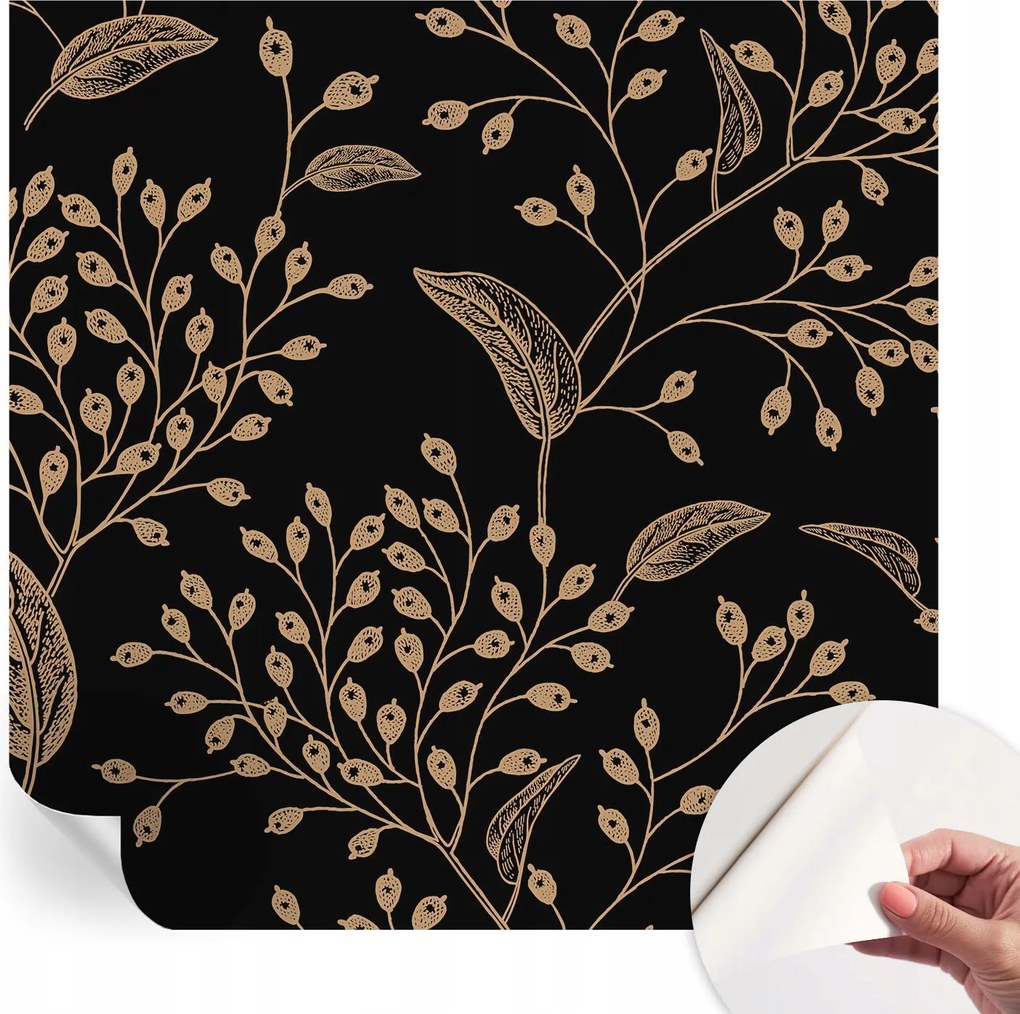 Prémium fali öntapadós fotótapéta Botanikus elegancia 250x250 cm