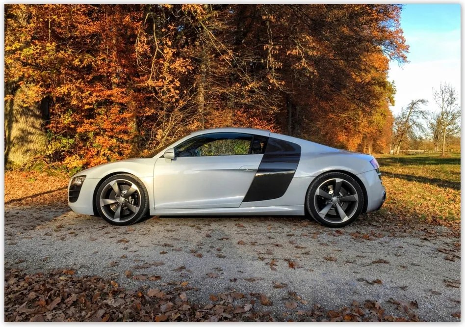 Fotótapéta flizelina 416x290 fehér Audi Tt