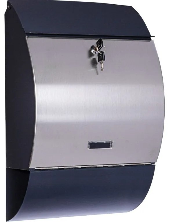 STILISTA Fali postaláda 33 x 48 x 17 cm acél