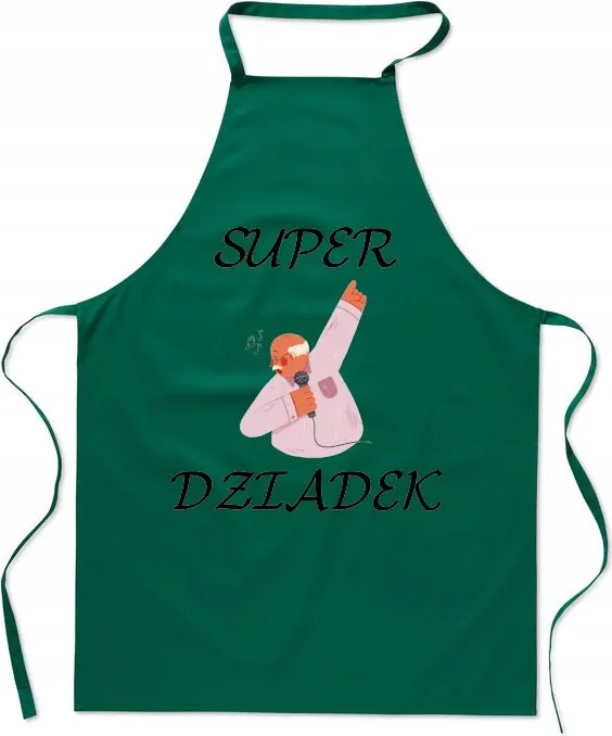 Konyhai kötény Nagypapa napja Szuper Nagypapa Ajándék