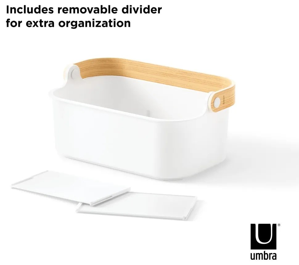 Fehér műanyag fürdőszobai rendszerező Bellwood – Umbra