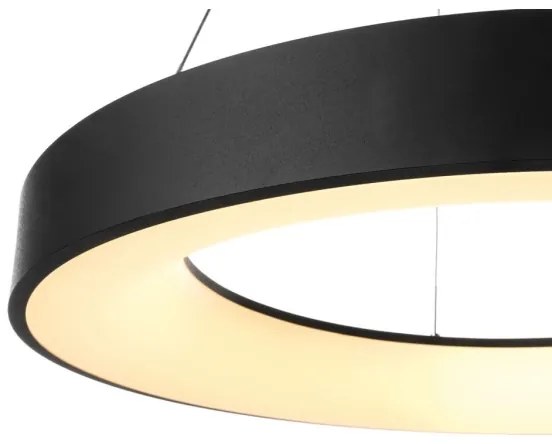 LED2 - LED Dimmelhető mennyezeti lámpa BELLA LED/80W/230V 3000K/4000K fekete