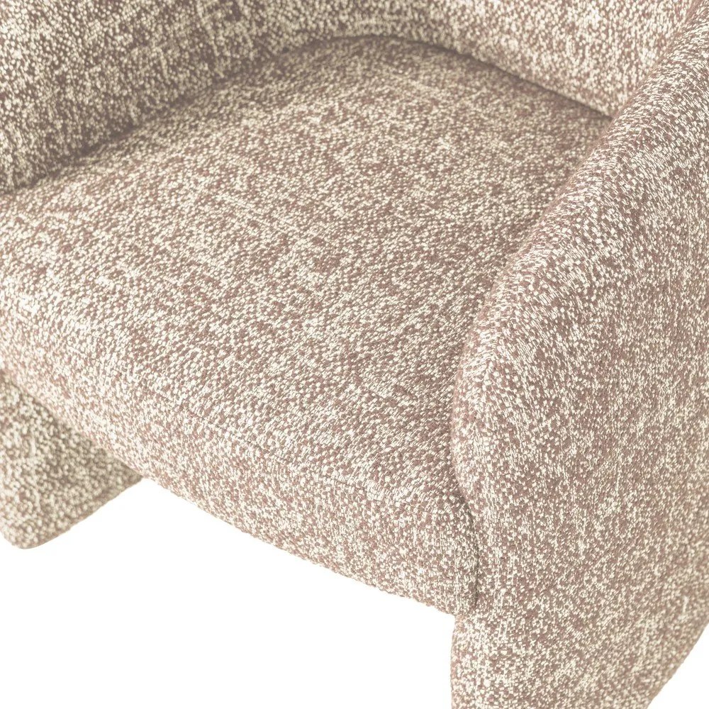 Bézs kárpitozott irodai szék Cordo – WOOOD