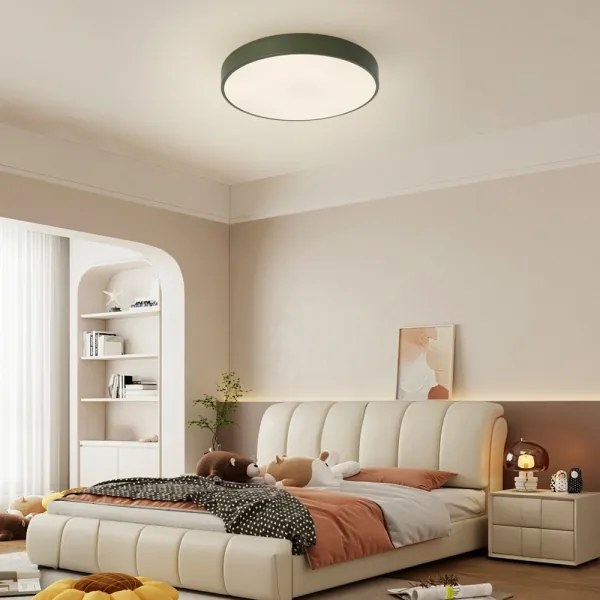 Brilagi - LED dimmelhető mennyezeti lámpatest POOL LED/48W/230V 3000-6000K 40 cm zöld+távirányító