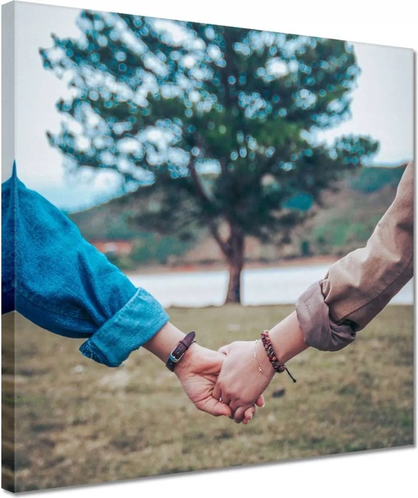 Vászonkép 30x30 Szerelem Érzés Párkapcsolat