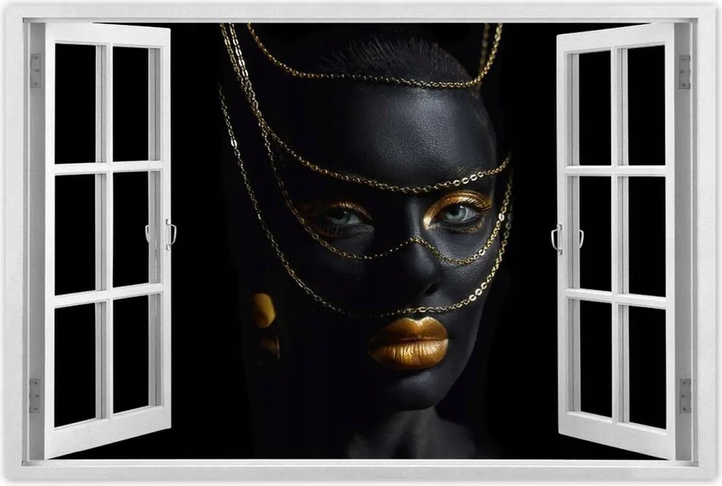 Poszterek 60x40 Az aranyszínű csecsebecsék mögött