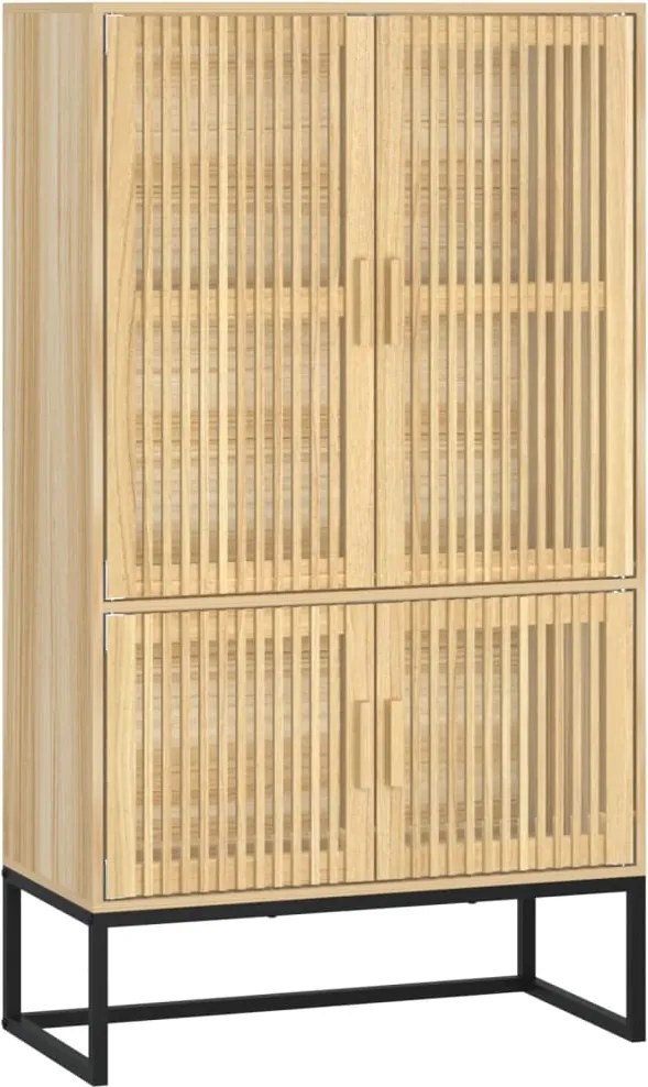 vidaXL szerelt fa magasszekrény 70x35x125 cm