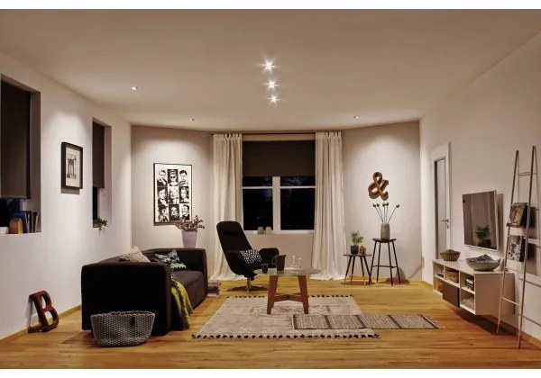 Paulmann 99991 - KÉSZLET 3xLED/6W IP65 Fürdőszobai beépíthető lámpa CALLA 230V