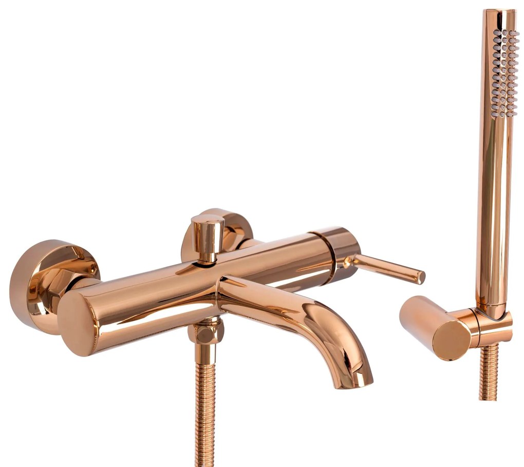 Fürdőkád csaptelep Rea Lungo Rose gold