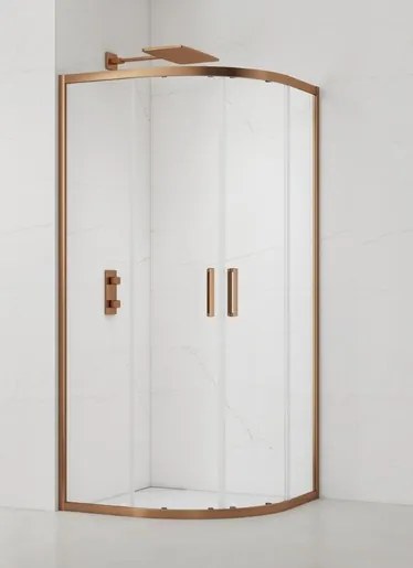 SAT TEX negyedköríves zuhanykabin 90x90 cm SATTEXS90RG