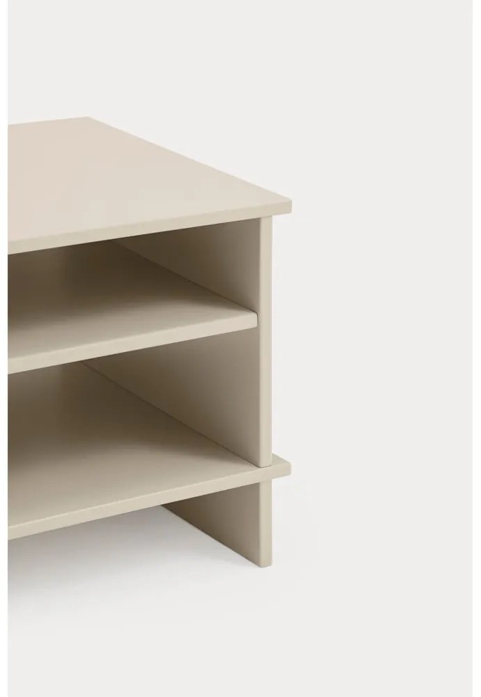 Krémszínű éjjeliszekrény Inari – Teulat