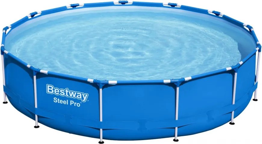 AZZURRO Fémvázas medence szett 396x84 cm