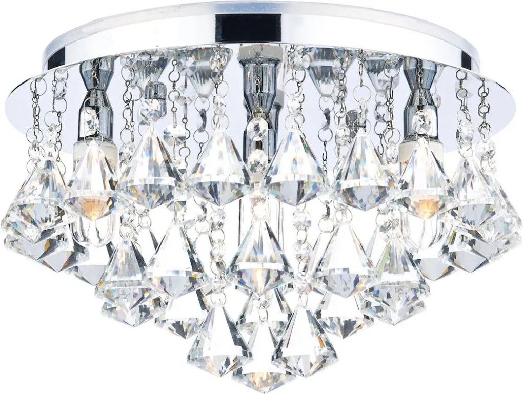 Dar Lighting FRINGE FRI0450 Süllyesztett mennyezeti lámpa 4x25W/G9 IP44