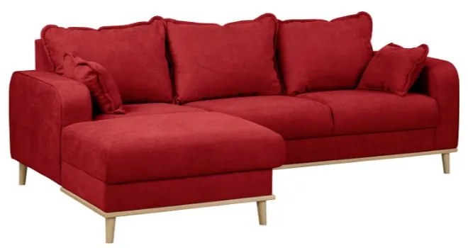 Piros sarokkanapé (bal oldali) Beata – Ropez