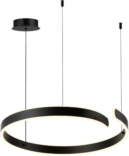 Led függőlámpa Rabalux Silnora Fekete Kerek 45W Változtatható Szín